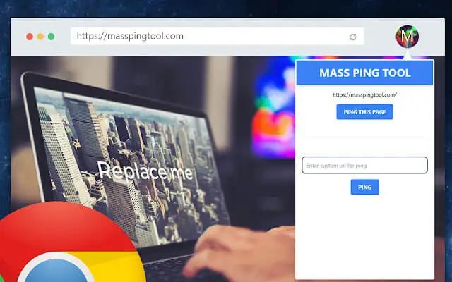 mass ping chrome extension mass ping